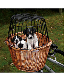 TRIXIE Panier à fixer sur le guidon d'un vélo - pour chien - 44 × 48 × 33 cm