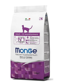 MONGE Cat Adult avec du poulet 400g