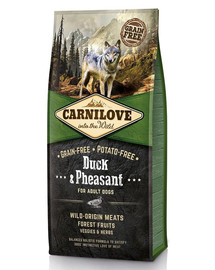 CARNILOVE Adulte Canard & Faisan 12 kg