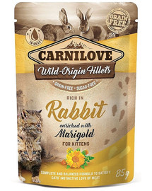 CARNILOVE Lapin & Calendula 24 x 85g pâtée pour Chat