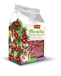 VITAPOL Vitaherbal Friandises pour rongeurs et lapins canneberges