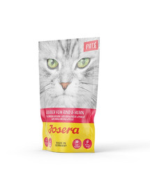 JOSERA Pâtée Ragoût de poulet et bœuf 16 x 85 g