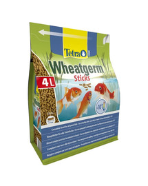 TETRA Pond Koi Wheatgerm Sticks 4 l Nourriture pour poissons d'étang