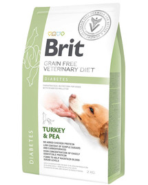 BRIT Veterinary Diets Dog Diabetes 2 kg