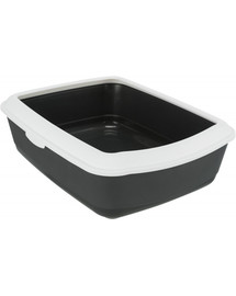 TRIXIE Lettiera classica per gatti 37x15x47 cm grigio