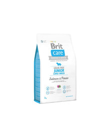 BRIT Care Grain-free Junior Large Breed con salmone 3kg