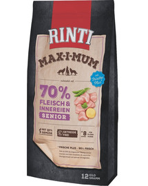 RINTI MAX-I-MUM Senior Chicken con pollo per cani anziani 2 x 12 kg