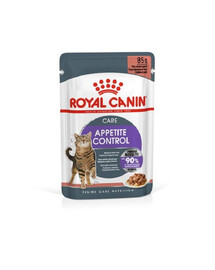 ROYAL CANIN Appetite Control Gravy 44x85 g mokra karma dla dorosłych kotów z nadmiernym apetytem