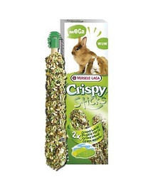 VERSELE-LAGA Crispy Sticks Rabbits - Guinea Pigs Green Meadow 140 g