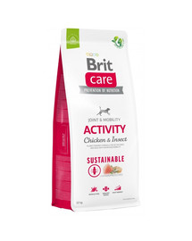 BRIT Care Dog Sustainable Activity Chicken & Insect per cani con pollo e insetti 12 kg