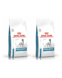 ROYAL CANIN Veterinary Dog Hypoallergenici 2x14 kg