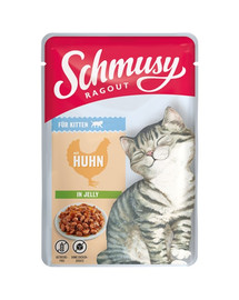 SCHMUSY RAGOUT con pollo in gelatina 100 g