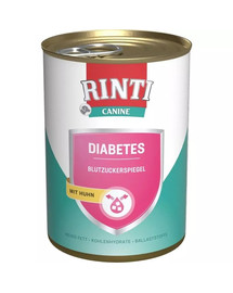 RINTI Canine Diabetes chicken 400 g pollo