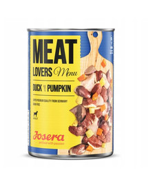 JOSERA Meatlovers menu anatra con zucca 800g