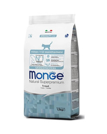 MONGE Monoprotein Kitten 400g - trota