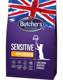 BUTCHER'S Functional Cat Dry Sensitive pollo 800 g