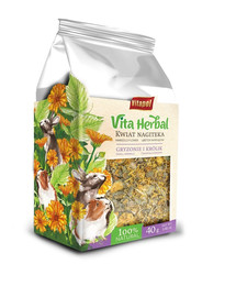 VITAPOL Vita Herbal Fiori di calendula per roditori e conigli 40g