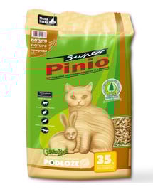 BENEK Lettiera in legno naturale Super Pinio 35l