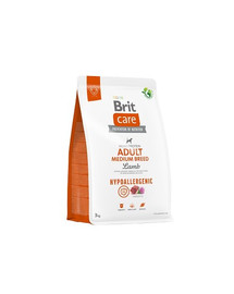 BRIT Care Hypoallergenic Adult Medium Breed con agnello 3kg