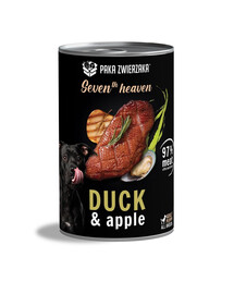PAKA ZWIERZAKA Seventh Heaven Kaczka z jabłkiem (duck&apple) 6x400 g