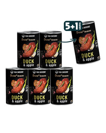 PAKA ZWIERZAKA Seventh Heaven Kaczka z jabłkiem 6 x 400 g