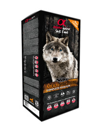 ALPHA SPIRIT Alimento completo secco-morbido per cani Multiprotein 9 kg