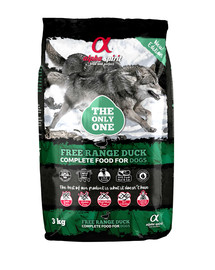 ALPHA SPIRIT Alimento secco completo per cani Anatra free range 3 kg