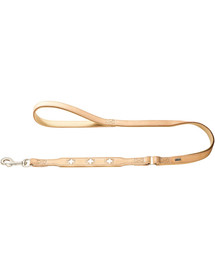 HUNTER Swiss Guinzaglio da allenamento in pelle 1,8cm/1m beige