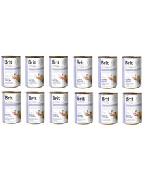 BRIT Veterinary Diet Gastrointestinal Salmon with Pea 12x400g