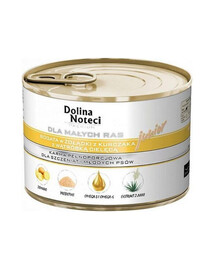 DOLINA NOTECI Premium Junior Ventrigli di pollo e fegato di vitello 185g