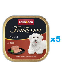 ANIMONDA Vom Feinsten Forest mix con coniglio 5 x 150g