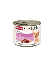 ANIMONDA Carny Kitten Baby Paté 12x200 g pasztet dla kociąt