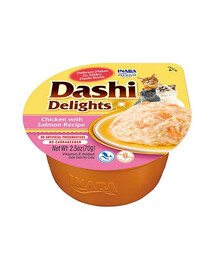 INABA Cat Dashi Delights Salmone 70g