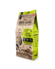 WIEJSKA ZAGRODA Kaczka z gruszką chrupki L 20kg