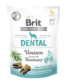 BRIT Care Dog Functional snack Dental Venison 150 g trattamenti per denti sani per cani