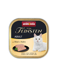 ANIMONDA Vom Feinsten Adult 150 g - manzo e pollo