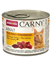 BRIT Premium By Nature Adult Medium M - nourriture complète pour chiens adultes de race moyenne - 15 kg + nourriture humide avec dinde 6x400 g