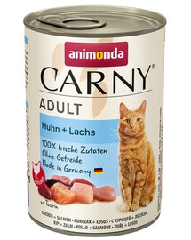 ANIMONDA Carny Adult 400 g - pollo e salmone