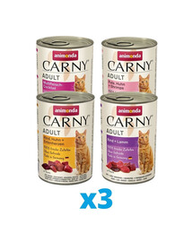 ANIMONDA Carny mix gusti 12 x 400g
