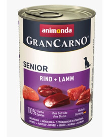ANIMONDA Grancarno senior con agnello e vitello 800g