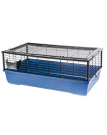 INTERZOO Bunny 100 Small Klatka dla gryzoni 100 cm ciemno-niebieska