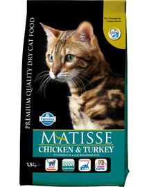 FARMINA Matisse Adult Cat Chicken & Turkey 1,5 kg