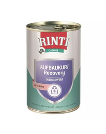 RINTI Canine Recovery beef 400 g manzo