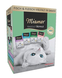 MIAMOR RAGOUT ROYALE Multibox 12x100g aromi di pollame in bustina Pollo, Anatra, Pollame, Tacchino