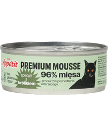 COMFY APPETIT PREMIUM Mousse z królikiem dla kota 85 g