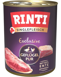 Singlefleisch Exclusive Poultry Pure monobiałkowa drób 800 g