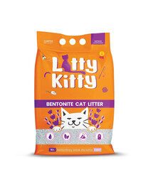 Bentonite Żwirek bentonitowy lawendowy 10 l (8 kg)