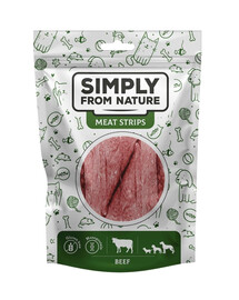 Meat Strips Mięsne paski z wołowiny dla psów 80 g