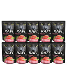 RAFI Cat mokra karma dla kota z łososiem 10x300 g