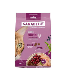 Senior Kurczak 400 g dla dorosłych i starszych kotów